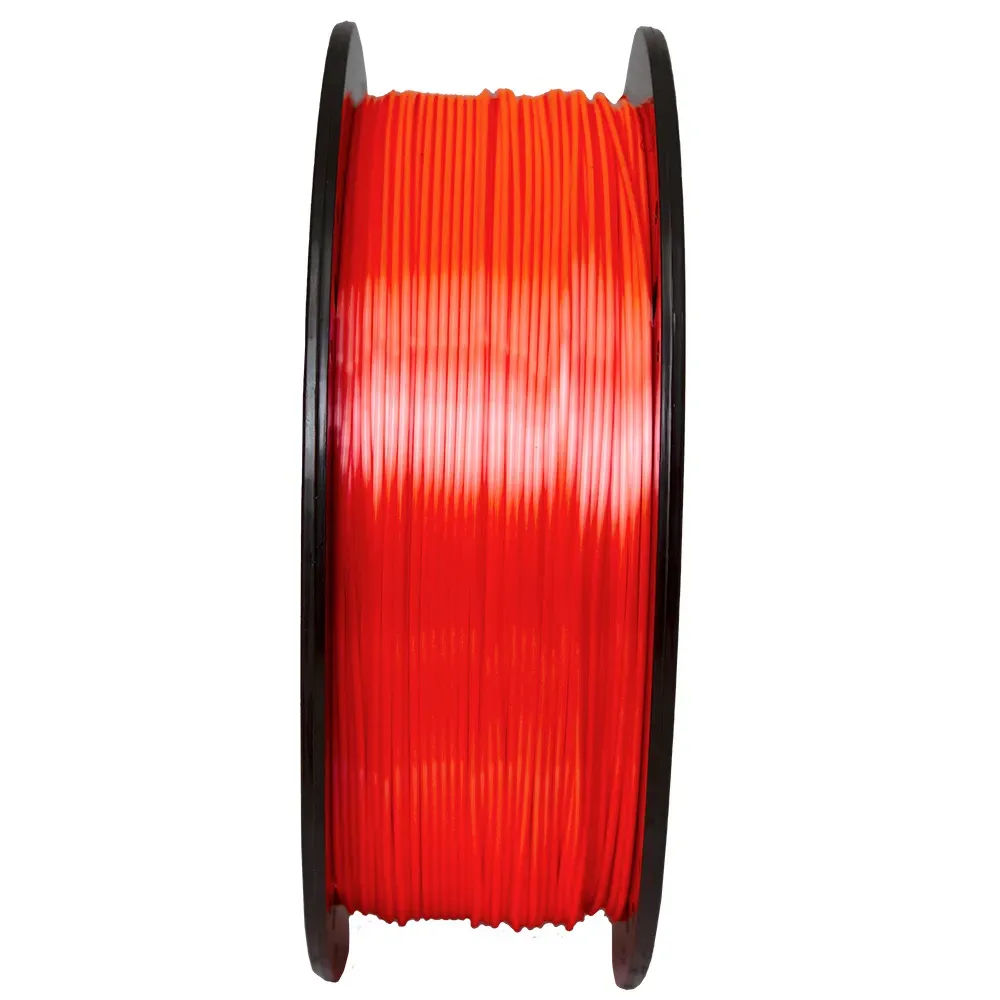 rolo de filamento para impressão 3d cor rosa salmão neon